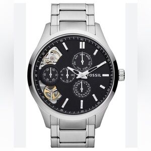 Men’s Fossil Watch ME1124 Steel/Black